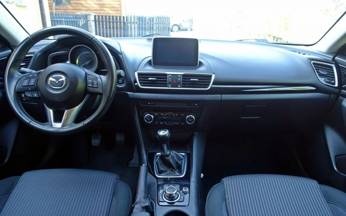 Mazda 3 cena 48900 przebieg: 147000, rok produkcji 2014 z Dęblin małe 254